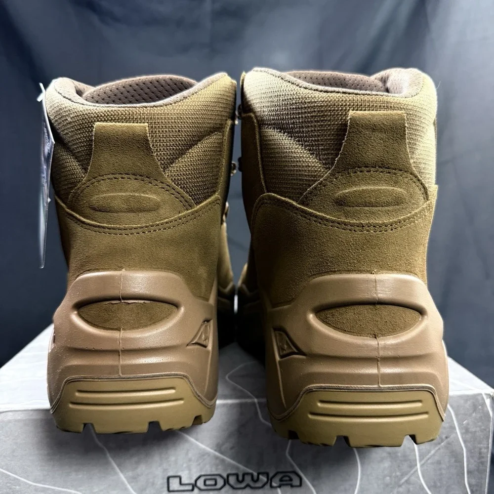 Lowa Tactical Boots Z-6S C Outdoor Hiking Trekking Lace Up Ankle Suede Size 11.5